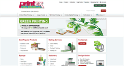 Desktop Screenshot of printexfullcolor.com